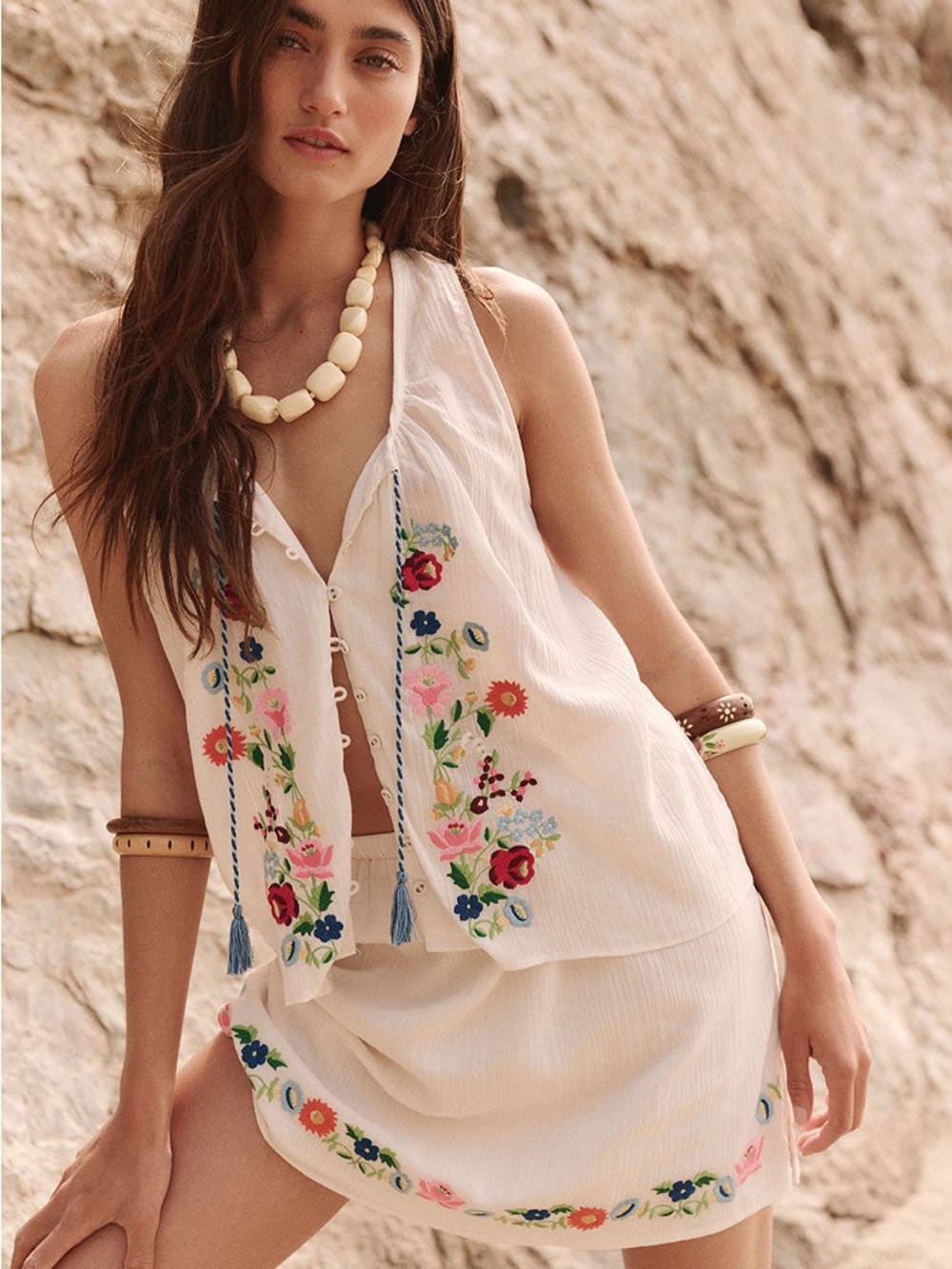 Spell Floralaloosa Embroidered Set